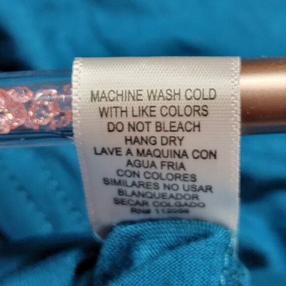 Zenana Premium Blue Stretch Bodycon Dress Midi Gathers Preppy NEW Womens Size M - Picture 9 of 9